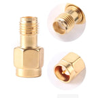 5/20PCS Connector SMA To SMA/ RP-SMA To SMA / RPSMA Male Plug & Female Jack Slide-on Straight RF Coax Adapter Connector