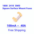 100Pcs/Lot 1808 2410 6125 Surface Mount Fuse 100mA 200mA 315mA 375mA 500mA 1A 2A 3A 4A 5A 6.3A 7A 8A 10A 12A 15A 20A 30A 40A