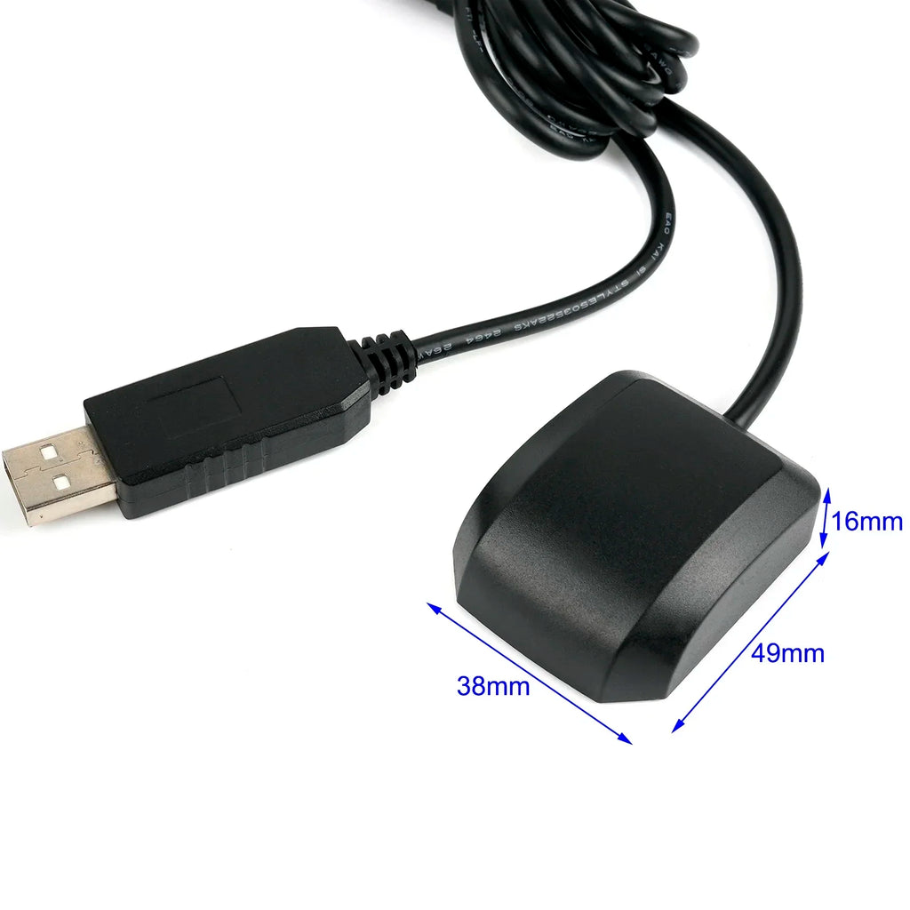 New M10 G-MOUSE GPS Module - UBX-M10050-KB Chip, Multi-Constellation Tracking, High Sensitivity for Car & Boat Navigation