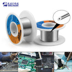 MECHANIC HX-T100 55g Mild Rosin Core 183℃ Melting Point 0.2mm-1.2mm High Purity Solder Wire Welding Flux for PCB repair