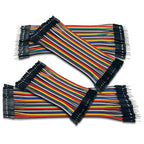 2.54mm Dupont Line 10CM 20CM 30CM 40Pin Male to Male + Male to Female and Female to Female Jumper Wire Dupont Cable for Arduino