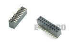 100pcs SMT 1.27mm Dual Vertical SMD PCB 2*3P 2X4P 2X5P 2X6P 2X7P 2X10P 2*12P PH4.3mm Gold Rohs Female Pin Header Connector