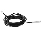 3Pcs Waterproof Thermistor Temp Sensor High Temp Rated Long Probe Accurate Temperature Measurement for Oven Boiler Water Tank