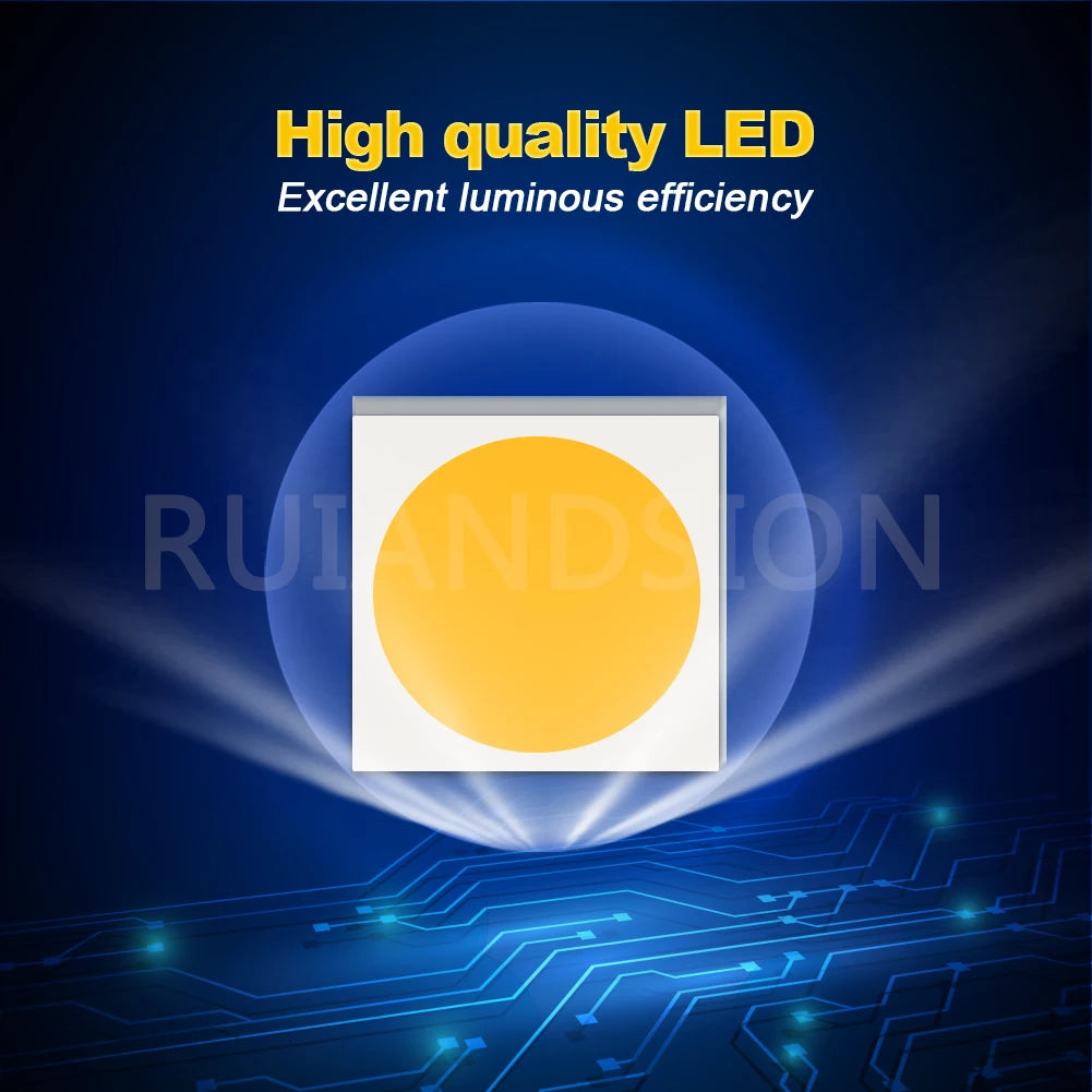 4PCS 6.3V BA9S 2 SMD 3030 LED Non Polarity 6V 12V 24V 110V 220V Car Bike Pinball Machine White Yellow 3000K