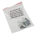 200PCS 660PCS 720PCS 4000PCS 0402 0603 0805 1206 1210 2512 SMD Resistor Kit 10K 100K 1K 1R 100R 220R 1% 5% Assorted Kit