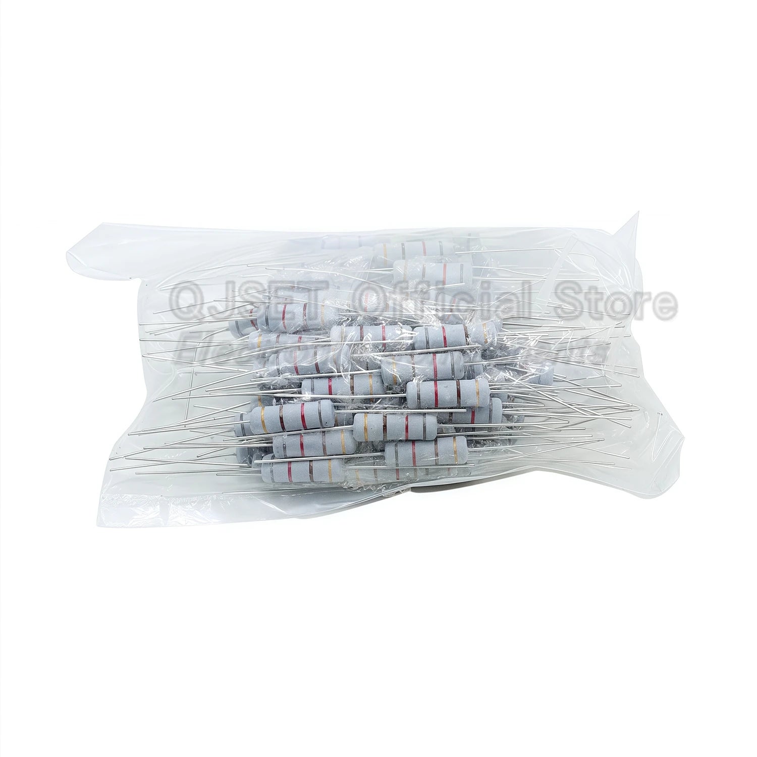 100pcs 3W Carbon Film Resistors 5% Tolerance Oxide Film Resistors 3W 1 47 100 220 470 Ohms 1K 4.7K 10K 47K 100k 200k 470k 1M Ohm