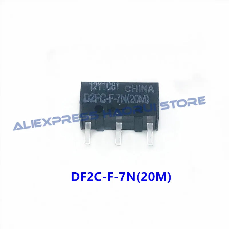 10Pcs Origina mouse micro switch D2FC-F-7N 20M OF D2FC-F-K(50M) D2F D2F-F D2F-L D2F-01 D2F-01FL D2F-01F-T D2F-F-3-7 Mouse Button