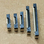 50pcs Ffc Fpc Socket 0.5mm Vertical Type Ribbon Flat Connector 4/6/8/10/12/14/16/20/24/30/34/40/50pin