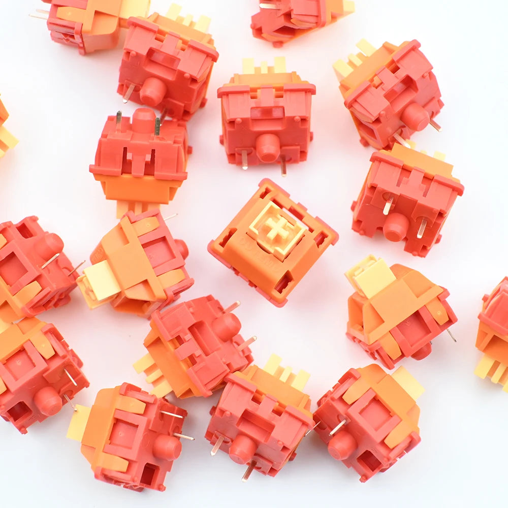 Outemu Switches Mechanical Keyboard Switch Lubed Four Seasons Series 3Pin Linear Tactile Clicky Custom Gaming DIY MX Switches