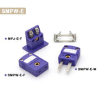 1~100pcs Thermocouple Miniature Socket & Plug Connector K/T/J/E Type Panel Mount Thermocouple Plugs and Sockets Sensor