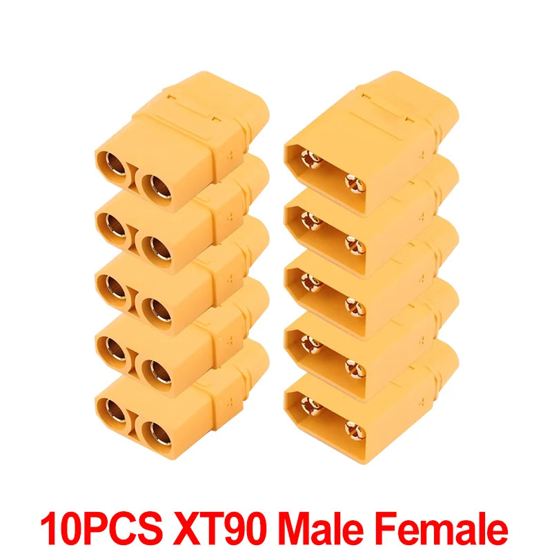 XT90 Plug Banana Male Female Connector Cable Wire Terminals Plugs for RC Lipo Battery Drone Boat Car XT90 Connectors Adapter