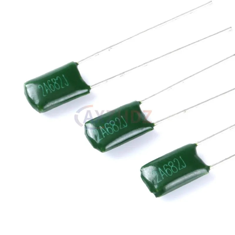 50PCS Polyester Film Capacitor 100V 250V 400V 630V 1000V 2A 2E 2G 2J 3A 102J 103J 104J 154J 224J 222J 332J 472J 223J 683J 823J