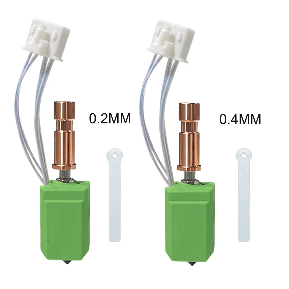 Full Metal Hotend For kobra s1 hotend upgraded 200k Thermistor 2.0 Version Hotend For Kobra S1/S1 Combo 0.2/0.25/0.4/0.6/0.8mm