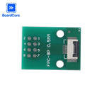 5PCS FPC FFC Connector 0.5mm Pitch Conversion Board SMT To 2.54mm 6P/8P/10P/12P/20P Flexible Cable Adapter Board
