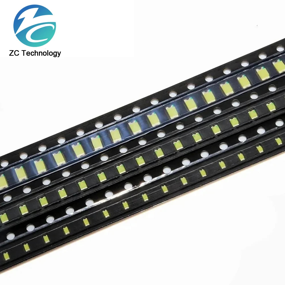 20/100PCS 5 Colors 0603 0805 1206 SMD LED Red Yellow Green White BlueLight Emitting Diode Clear LED Diode Light 100pcs/lot