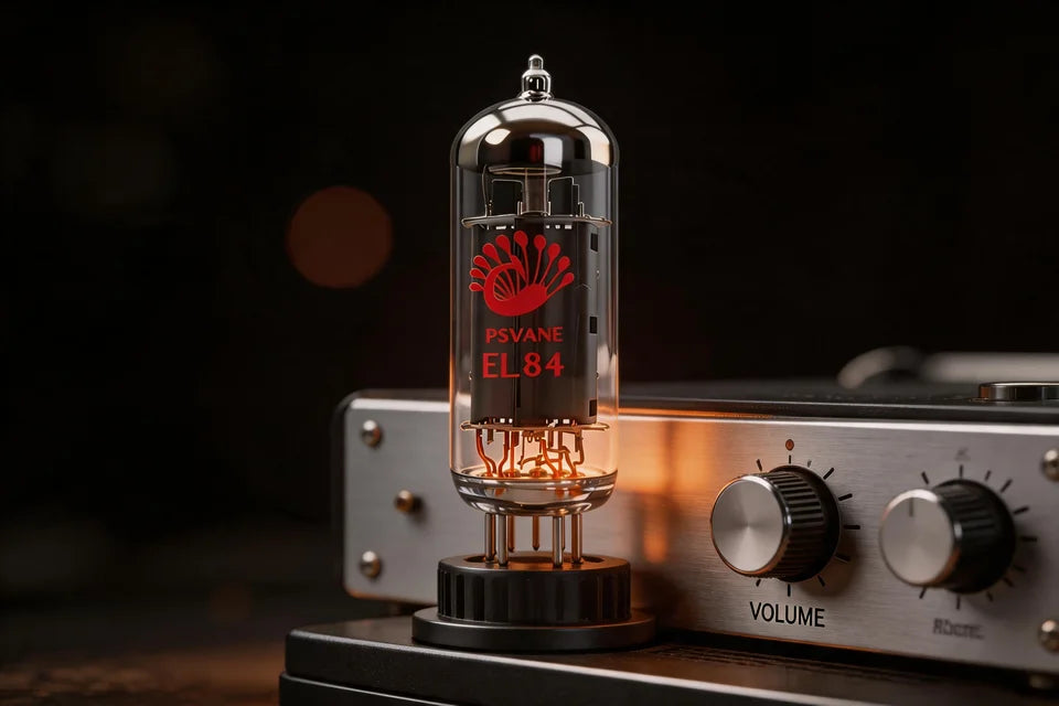 PSVANE EL84 Vacuum Tube Replace 6P14 6BQ5 for Tube Amp Headphone Amp Guitar Speaker Hifi Upgrade Tube Amplifier