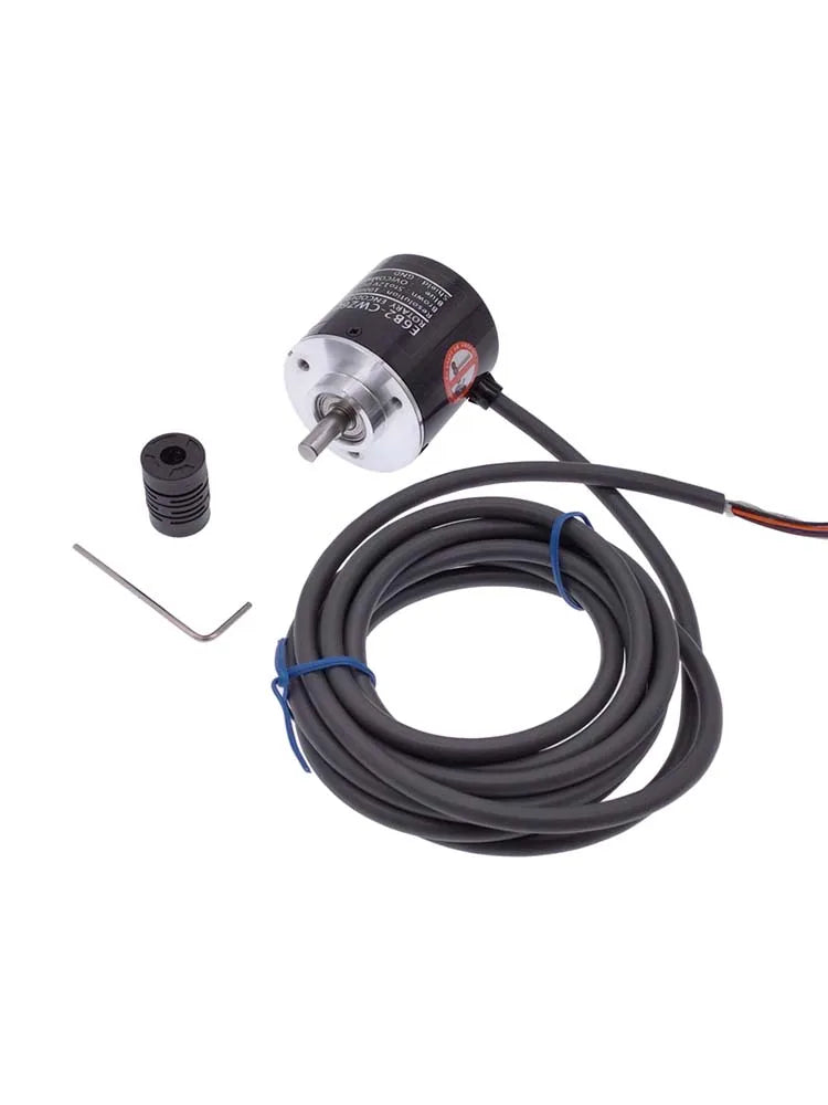 1 Pc E6B2C-WZ6C Rotary Encoder Rotational Incremental Type Rotary Switch Stable Pulse NPN 100-2000P/R DC 5-24V