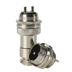 5/20 Sets GX16 Gold-Plated Connector - 2/3/4/5/6/7/8/9/10Pin Fixed & Butt Mobile Type Electric Cable Terminal (Male&Female)