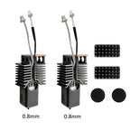 Toolhead Hot End For Snapmaker U1 Pre-installed Thermistor & Ceramic Heating Plate Quick Heating Hotend For U1 3D Printer Parts