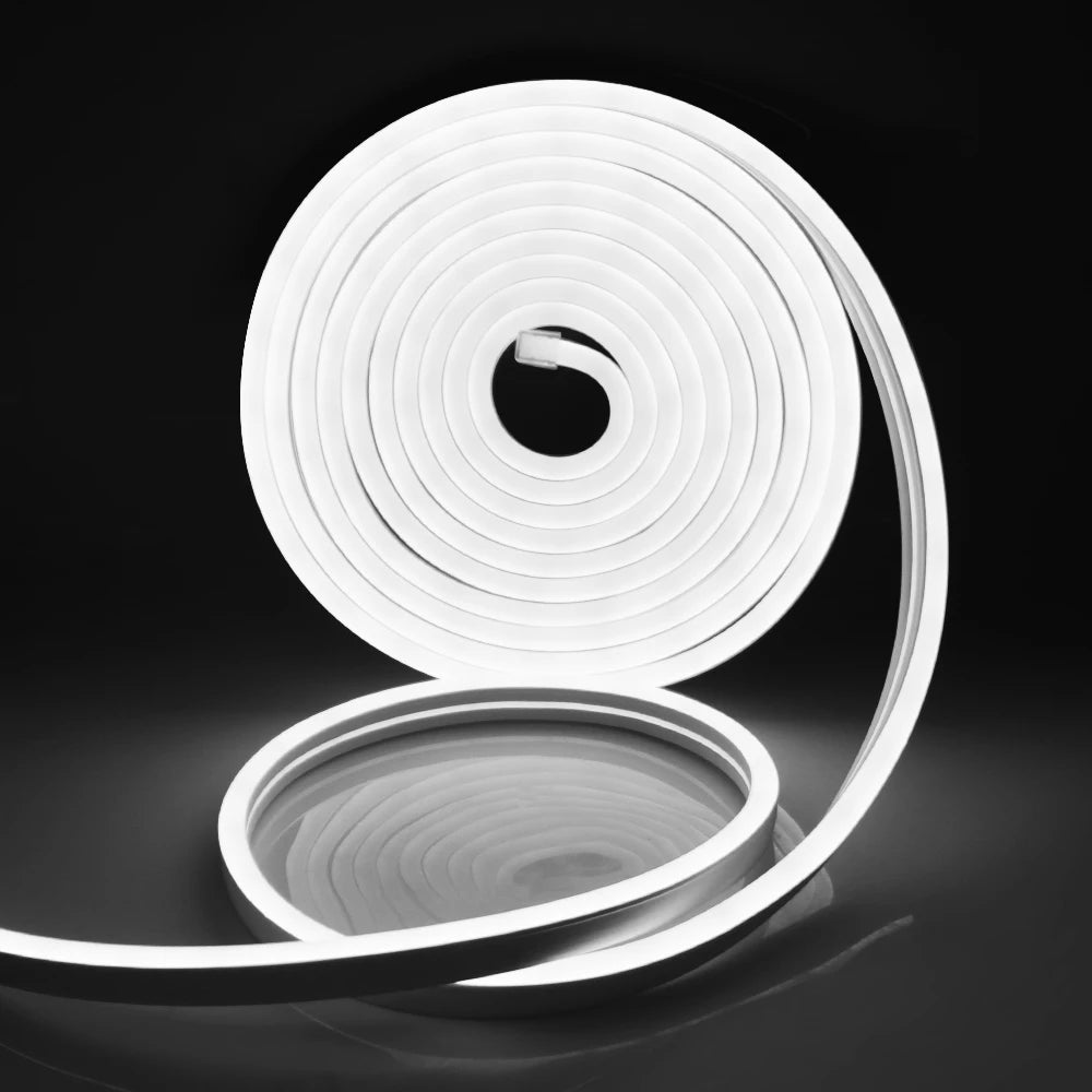 Neon Strip DC 12V IP65 Waterproof 2835 120Leds/M White/Blue/Pink/Yellow/Red/Green Flexible Ribbion Rope LED Strip 0.5M 1M 3M 5M