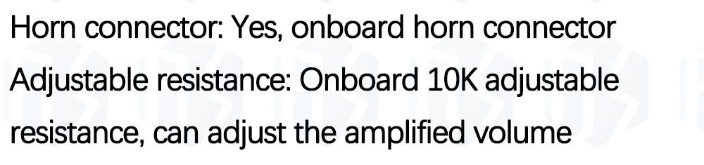 BS 1PCS LM386 Audio Amplifier Module - 200 - fold Amplification, 5V - 12V Input, 10K Resistance Included