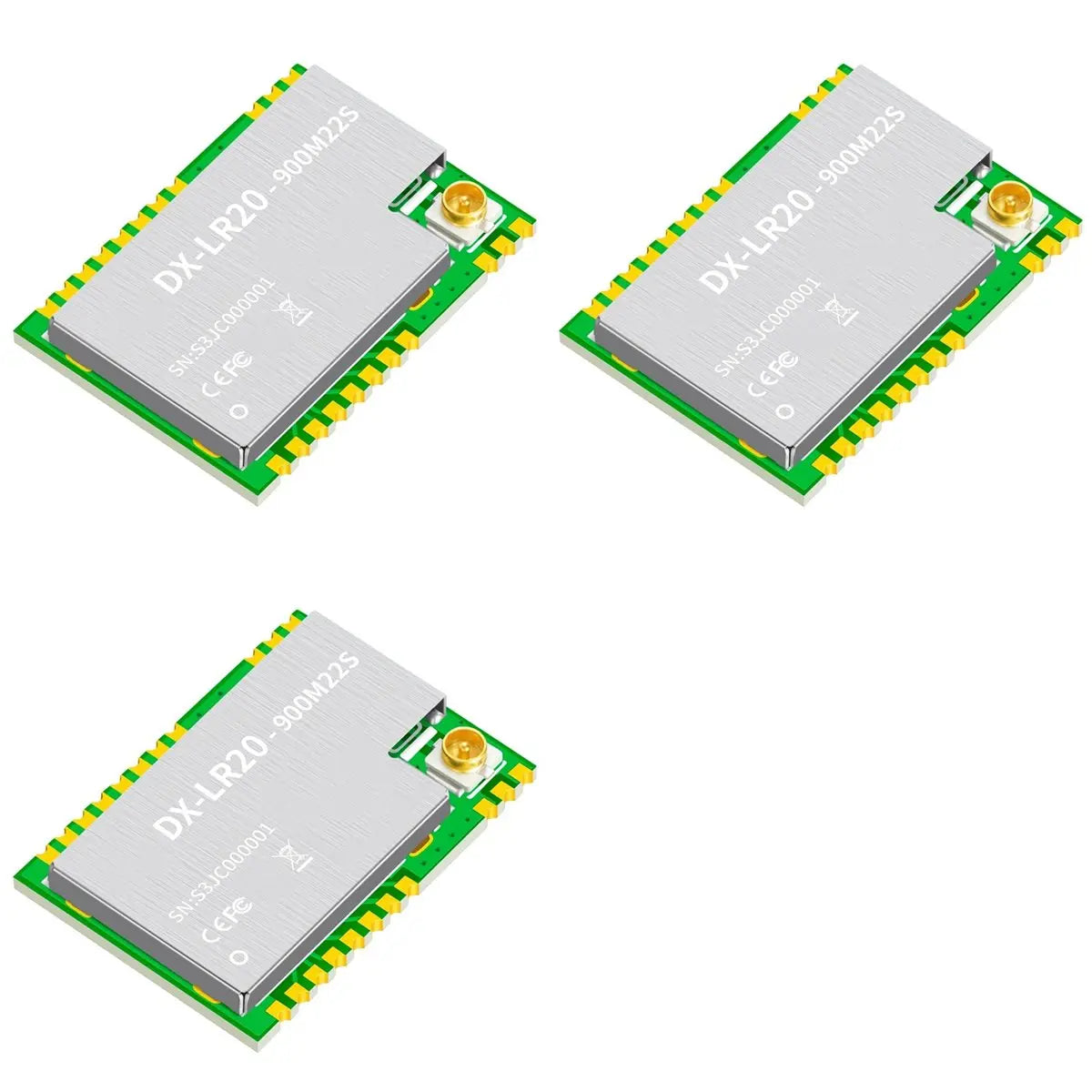 T23C 3X DX-LR20 LLCC68 Chip Development Support Air Wake-Up 8Km 22Dbm UART Lora Spread Spectrum Technology Lora RF Module,A