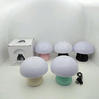 Mushroom LED Table Lamp Touch Dimming USB Charging Night Light for Bedroom/Desk/Coffee Bar Decorative Ambient Night Lighting