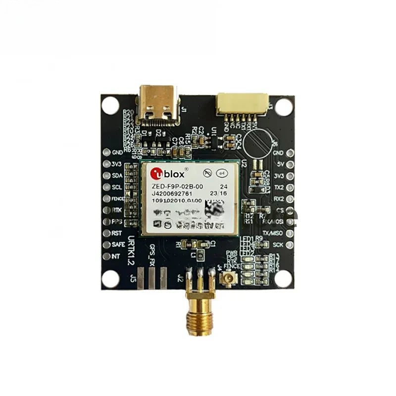 RTK GNSS GPS Receiver Module ZED-F9P with SMA USB Development Board for Drone Navigation Positioning