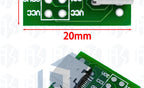 1~10PCS 5‌v 3a USB-C to DIP Breakout Board - Type-C Female Solderable Adapter with 24-pin Header for PCB Prototyping