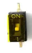 100pcs  1.27mm Pitch Dip Switch SMD SMT Slide Type Switch 1/2/3/4/5/6/8 Position DSHP04TSGER