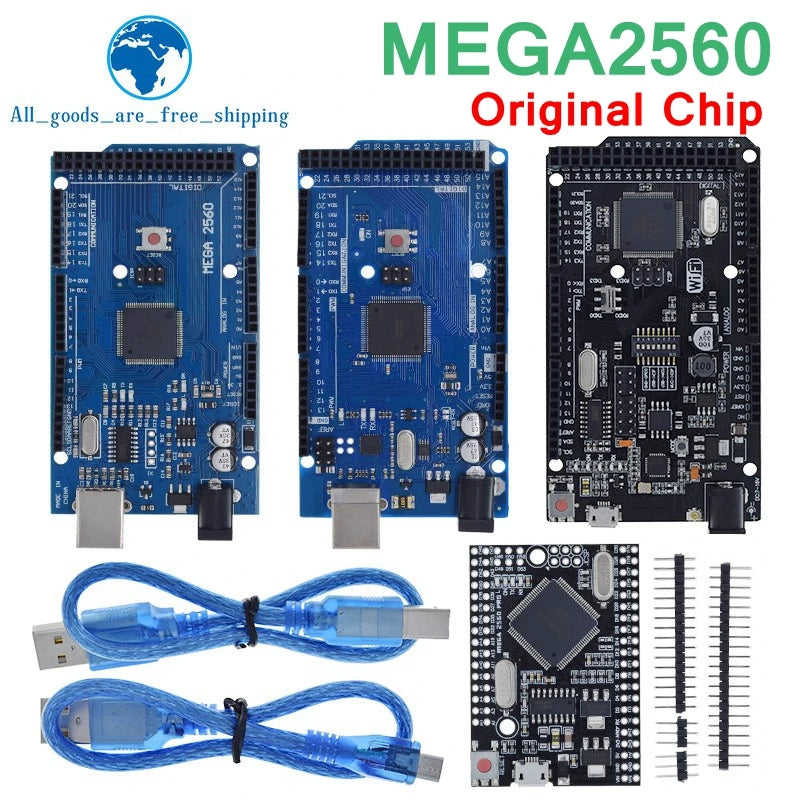 TZT Mega2560 ATMEGA16U2 / Pro Mini MEGA 2560 Mega+WiFi R3 ATmega2560 CH340G For Arduino Mega R3 Development Board ESP8266