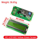 Module Blue Green Screen For Arduino 0802 1602 2004 12864 LCD Character UNO R3 Mega2560 Display PCF8574T IIC I2C Interface