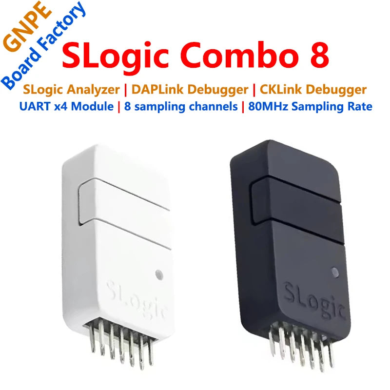 Sipeed SLogic Combo 8 Logic Analyzer DAPLink CKLink Debugger Serial Port Adapter Multi‑protocol Debug Tool For MCU Hardware Debu