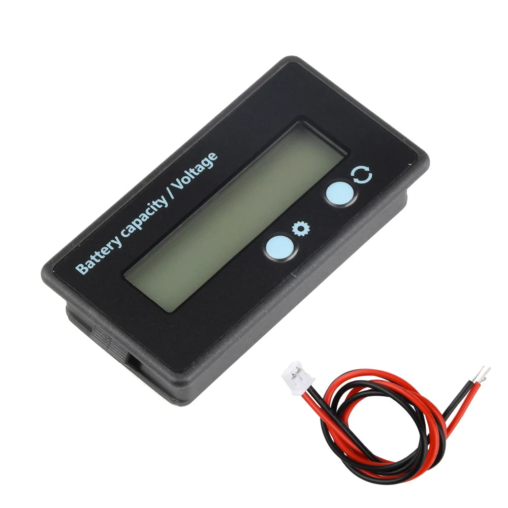 DC6-73V Battery Level Indicator Battery Remaining Charge Percentage Display Voltmeter High Precision Led Digital Display