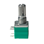 New 5PCS Volume Potentiometer Industrial Switches 5Pin 5K 10K 20K 50K 100K Switch Audio Shaft 15mm Amplifier Sealing RK097G