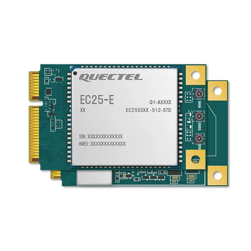 Quectel EC25-A LTE Cat4 MINI PCIE Modem GNSS Receiver North America Band B2 B4 B12 AT&T T-Mobile GPS GLONASS GALILEO QZSS BD