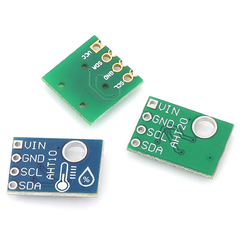 AHT10 AHT20 AHT21 High Precision Digital Temperature Humidity Sensor Measurement Module I2C Communication Replace DHT11 SHT20