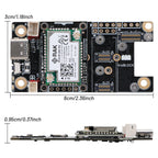 RAK4631 Meshtastic Meshcore Kit for LoRaWAN Wireless SX1262 868MHz 915MHz LoRa Module RAK19007 Base Board with Lora Antenna