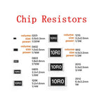100pcs 0603 1% SMD Resistor 0R~20M 1/10W 1R  1.1K 1.2K 1.8K 2.1K 6.8K 10K 20K 110K 390K 470K 560K 750K 910K 1M 3.3M 10M 20M ohm