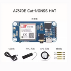 Raspberry Pi 4G HAT A7670E SIM7600G-H SIM7600CE SIM7600E SIM7600E-H LTE Expansion Board for LBS Positioning