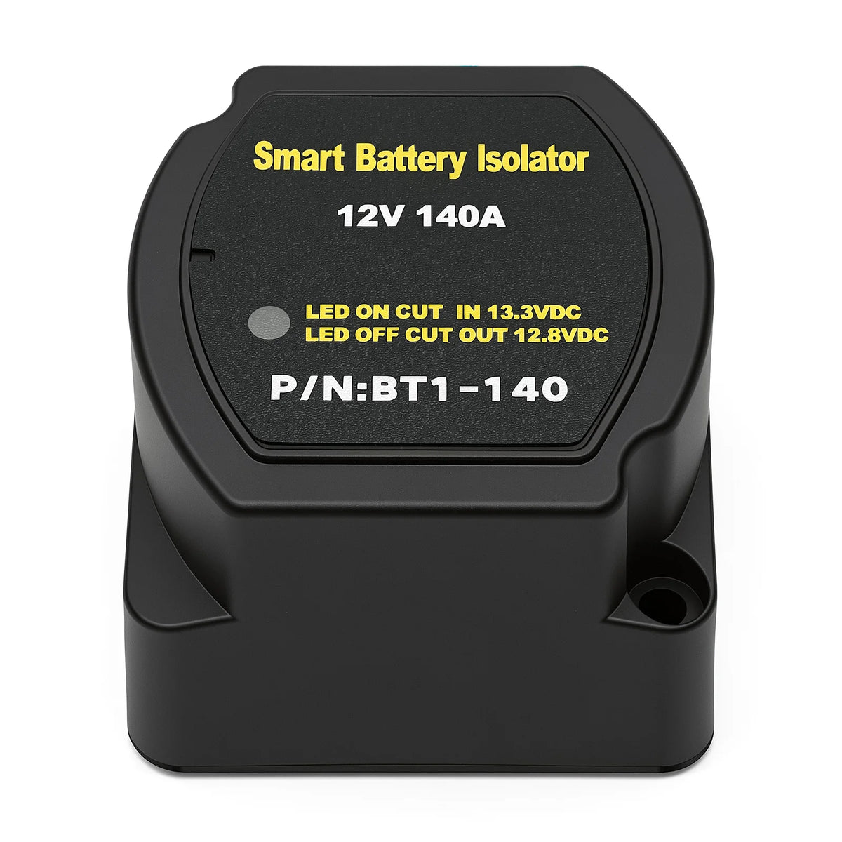For Car RV Boat Marine Turck 12V 140A Dual Smart Battery Isolator Relay Voltage Sensitive Protection VSR Split Charge