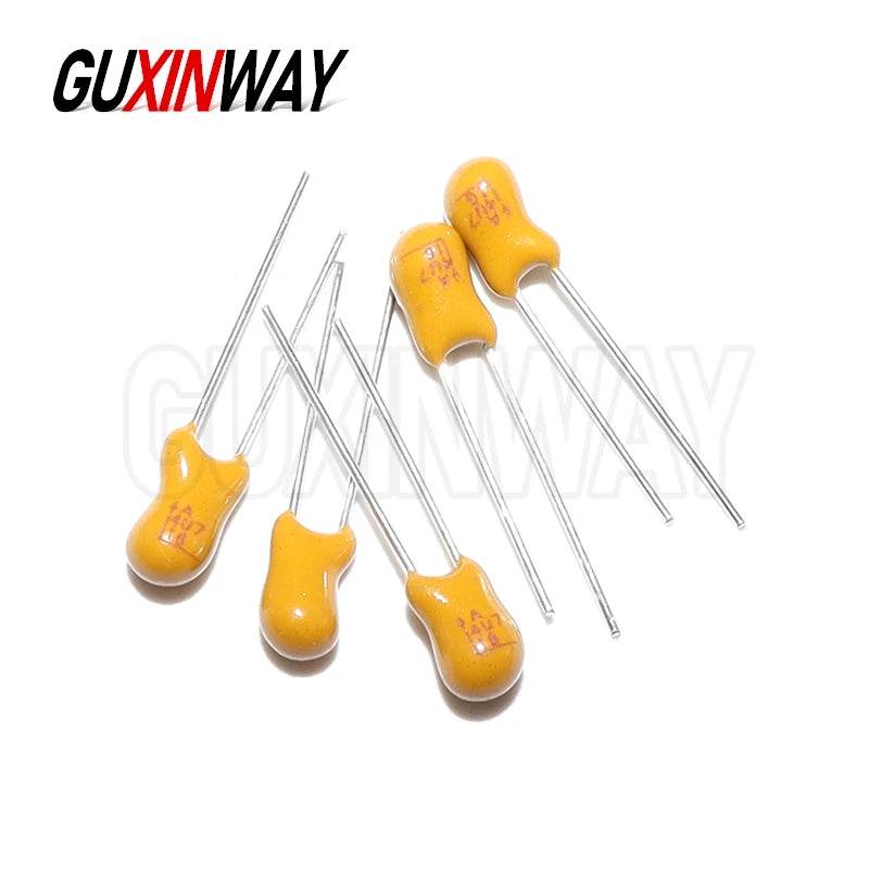 5PCS 10V 16V 25V 35V 50V Tantalum Capacitor 1UF 2.2UF 3.3UF 4.7UF 10UF 22UF 33UF 47UF 100UF 220uF 0.1uF 0.22uF 0.47uF 0.68uF DIP