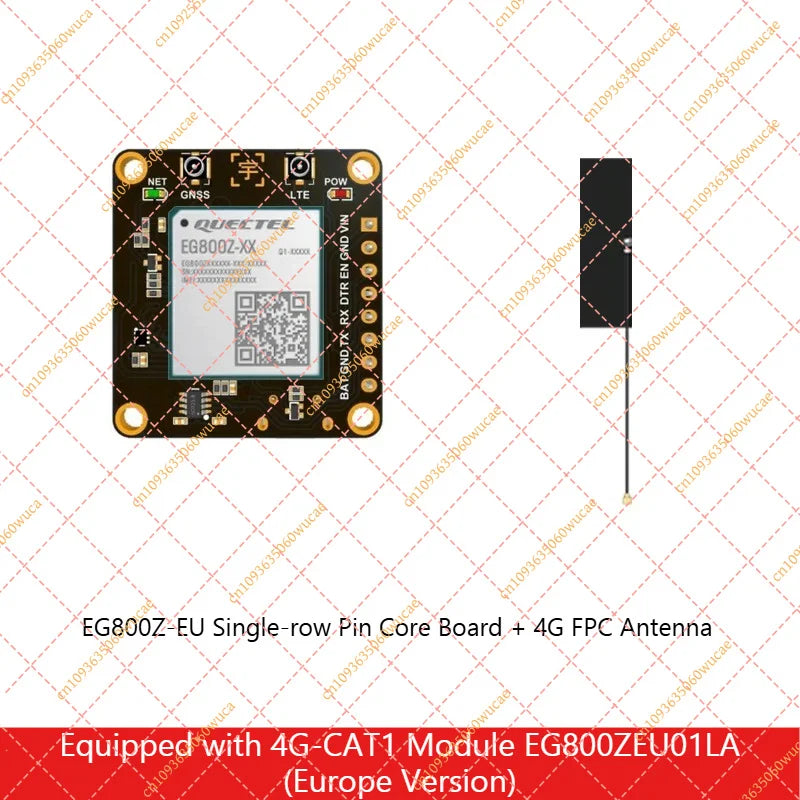 Quectel EG800AK LTE Cat 1 bis 4G Module, Global Bands DTU IoT Communication Core Board EG800Z