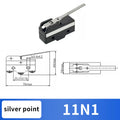 10Pcs SPDT NO+NC Hinge Roller Lever Microswitch Action Switch