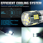 2Pcs T20 7440 W21W Led Bulb 7443 W21/5W Turn Signal Light 3014 Chips Auto LED Signal Light Tail Brake Light Reverse Bulb 12V