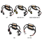 Accessories h1/h3/h4/h7/h8/h9/h11 Anti-Flicker Automotive LED Decoder LED Canbus Decoder Fault Eliminator Resistor Controller