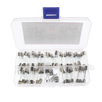 54/72/100/150/200PCS Fuse Assorted kit 5x20mm,6x30mm Quick Blow Glass Tube 0.2A-30A Blow Glass Fuse 10and 15Value electronics ﻿