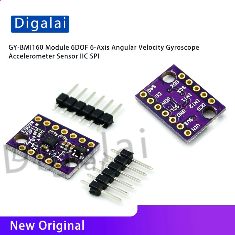 GY-BMI160 Module 6DOF 6-Axis Angular Velocity Gyroscope   Accelerometer Sensor IIC SPI