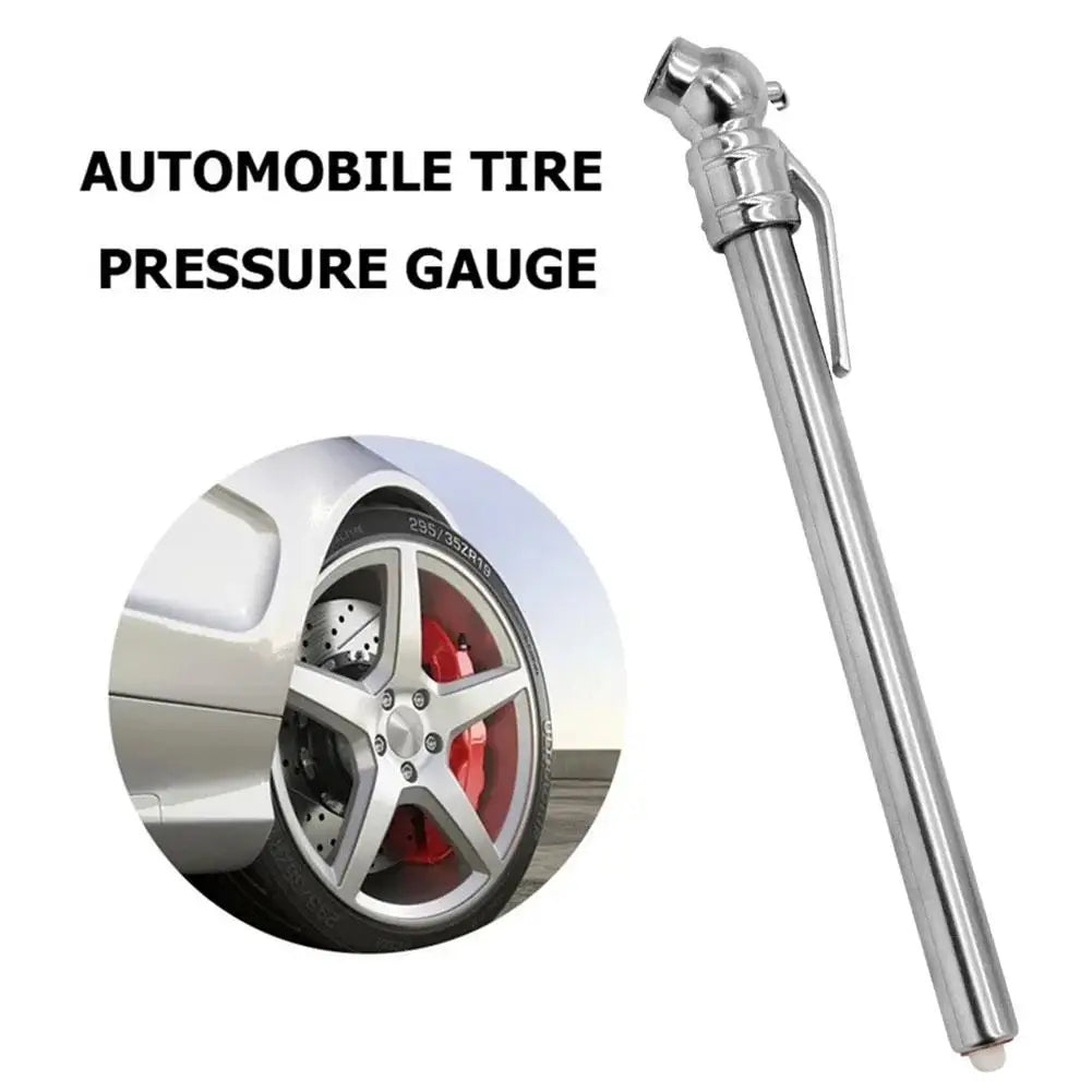 2pcs Portable Universal Tire Air Pressure Gauge Pen Checker Test Car Vehicle Motor Tire Pressure Barometer Monitor System Supply
