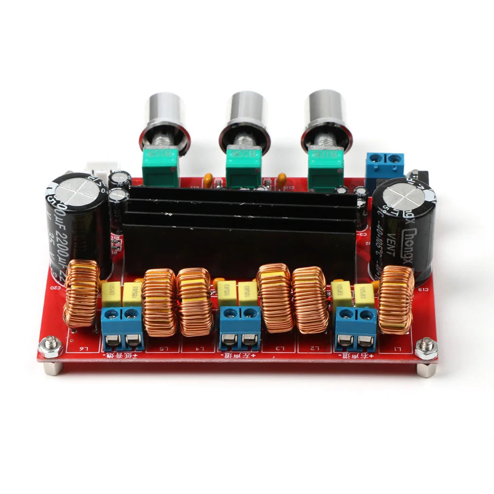 Dual TPA3116D2 Power Subwoofer Amplifier Board 2*50W+100W 2.1 Channel TPA3116 Audio Stereo equalizer AUX Amp